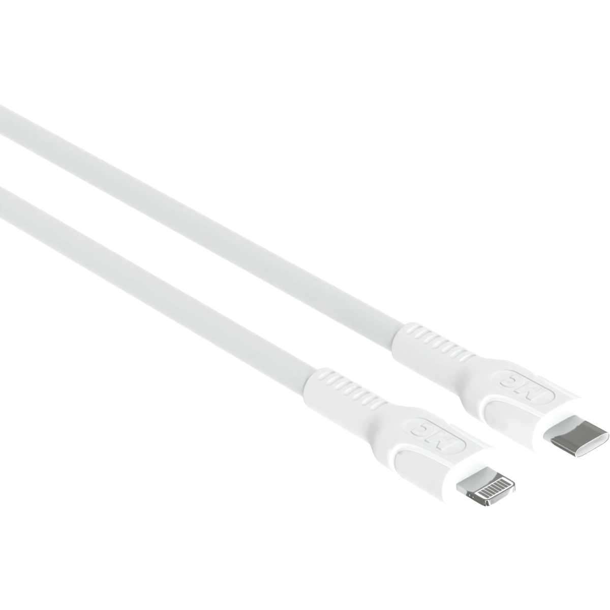 Кабель USB Type-C - Lightning, 2м, More Choice K65ia/К65ла White - K65ia 2м White - фото 3