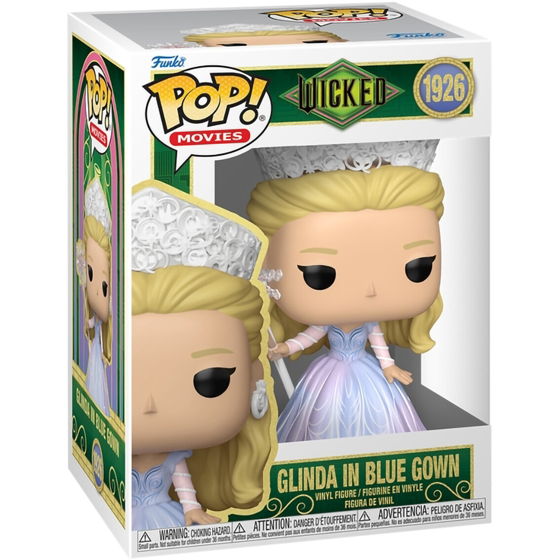 Фигурка Funko POP! Movies Wicked Part 2 Glinda in Blue Gown - 86671 - фото 2