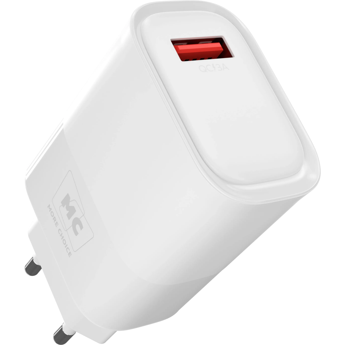 Сетевое зарядное устройство More Choice NC09 White