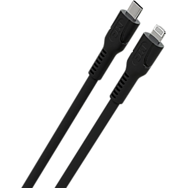 Кабель USB Type-C - Lightning, 2м, More Choice K65ia/К65ла Black - K65ia 2м Black - фото 2