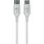 Кабель USB Type-C - USB Type-C, 2м, More Choice K69aa White - K69aa 2м White