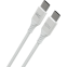 Кабель USB Type-C - USB Type-C, 2м, More Choice K69aa White - K69aa 2м White - фото 2