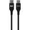 Кабель USB Type-C - USB Type-C, 1м, More Choice K69aa Black - К69аа Black