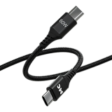 Кабель USB Type-C - USB Type-C, 1м, More Choice K69aa Black (К69аа Black)