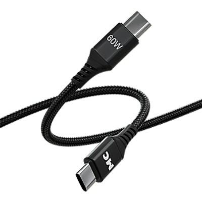 Кабель USB Type-C - USB Type-C, 1м, More Choice K69aa Black - К69аа Black - фото 3