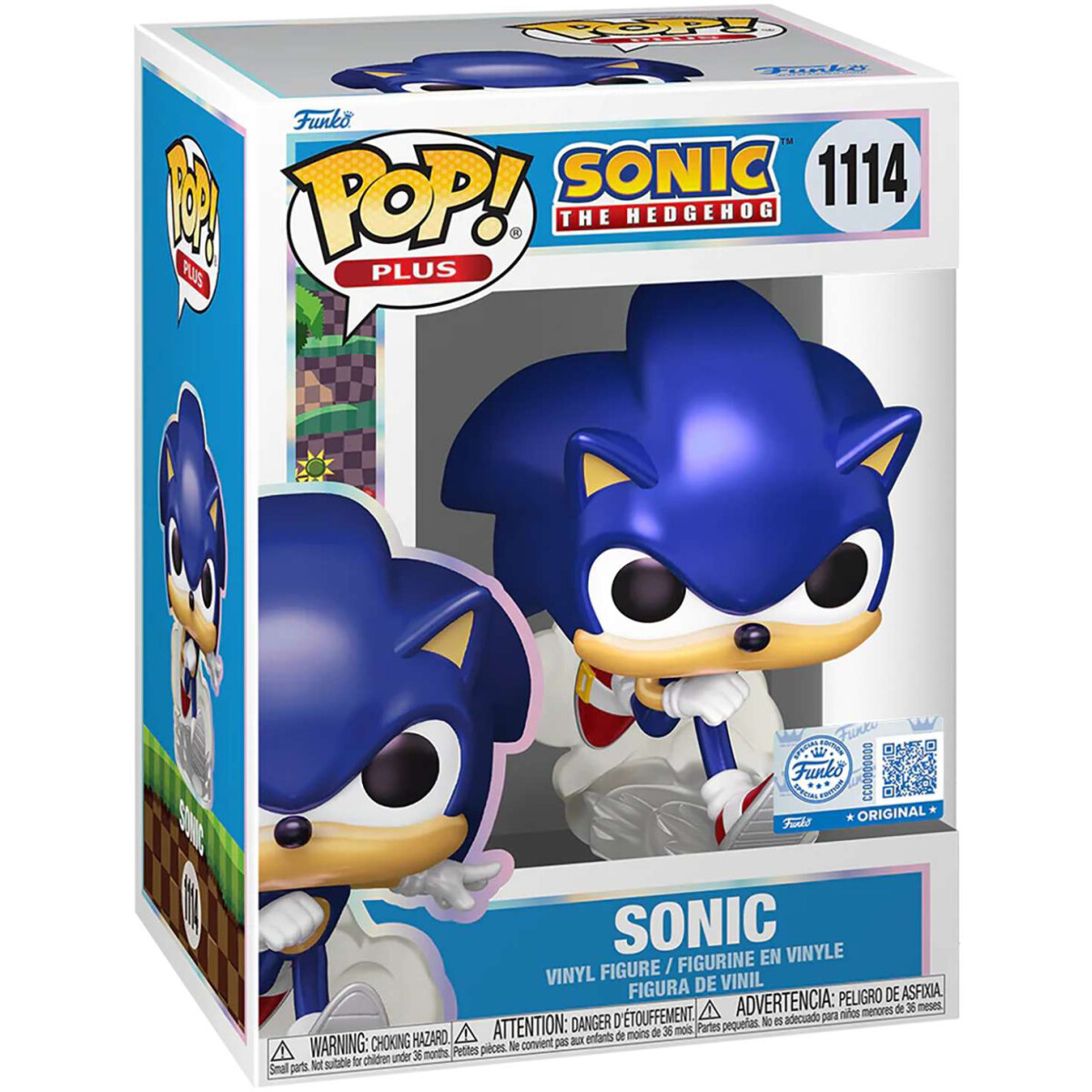 Фигурка Funko POP! Plus Sonic the Hedgehog Sonic (PRL) - 87228 - фото 2