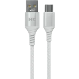 Кабель USB - USB Type-C, 1м, More Choice K69a White (К69а White)