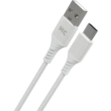 Кабель USB - USB Type-C, 1м, More Choice K69a White (К69а White)