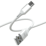 Кабель USB - USB Type-C, 1м, More Choice K69a White (К69а White)