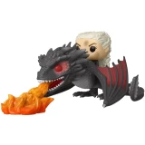 Фигурка Funko POP! Rides Game of Thrones Daenerys on Fiery Drogon (45338)
