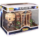 Фигурка Funko POP! Town BTTF Doc with Clock Tower (46910)