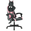 Игровое кресло Бюрократ Knight Kitty Grey/Pink - KNIGHT KITTY