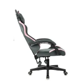 Игровое кресло Бюрократ Knight Kitty Grey/Pink (KNIGHT KITTY)