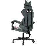 Игровое кресло Бюрократ Knight Kitty Grey/Pink (KNIGHT KITTY)
