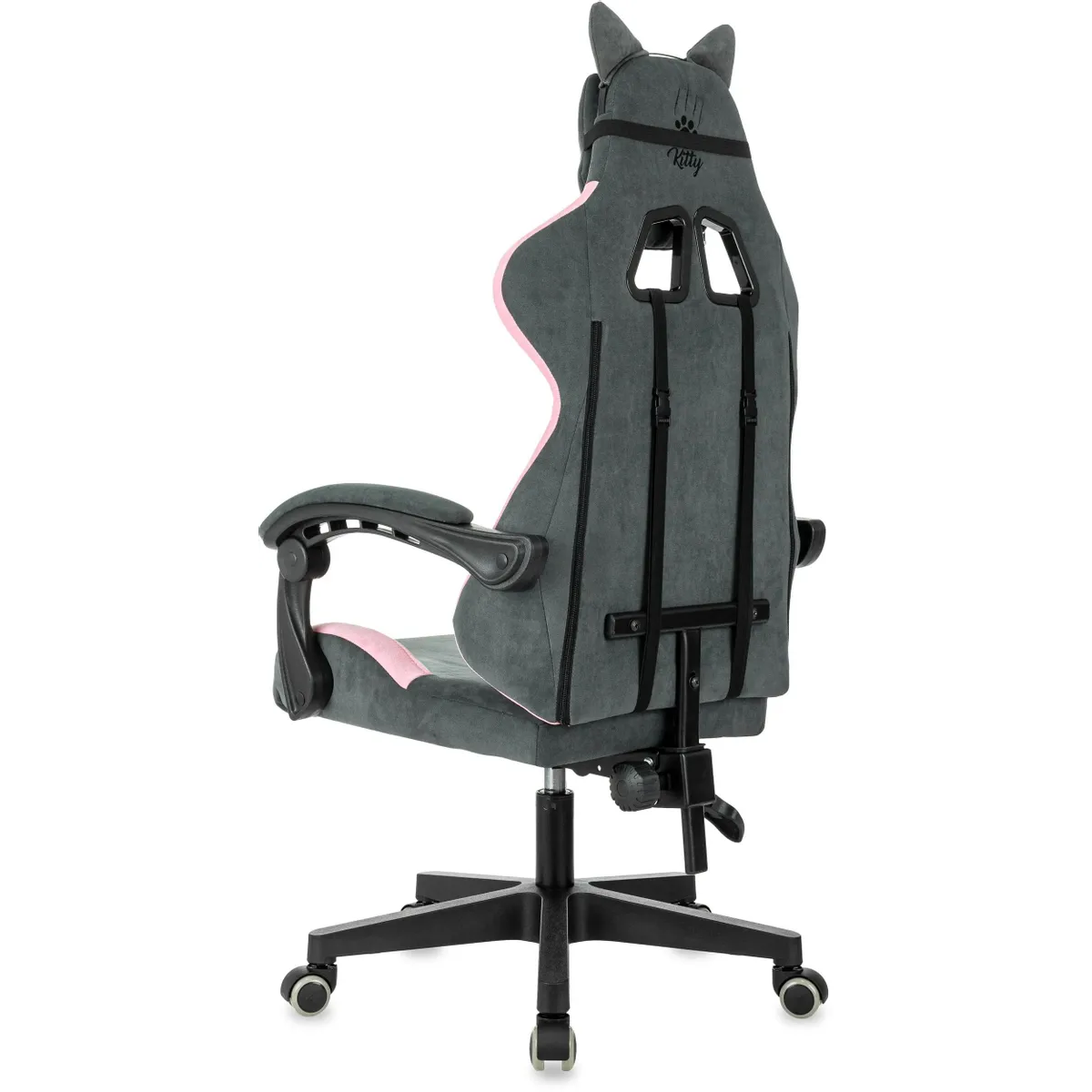 Игровое кресло Бюрократ Knight Kitty Grey/Pink - KNIGHT KITTY - фото 10