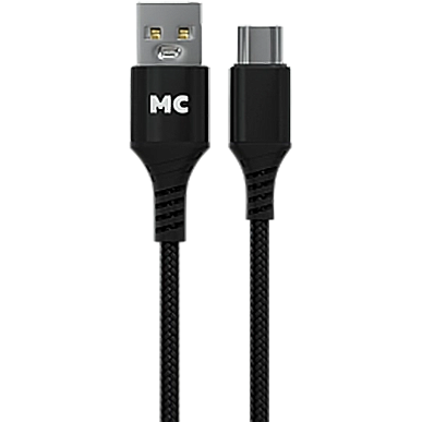 Кабель USB - USB Type-C, 1м, More Choice К69а Black
