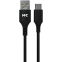 Кабель USB - USB Type-C, 2м, More Choice К69а Black - К69а 2м Black