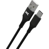 Кабель USB - USB Type-C, 2м, More Choice К69а Black (К69а 2м Black)