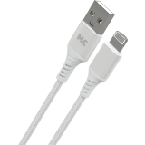Кабель USB - Lightning, 2м, More Choice K69i White (K69i 2м White)