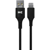 Кабель USB - Lightning, 2м, More Choice K69i Black (K69i 2м Black)