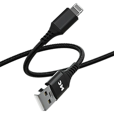 Кабель USB - Lightning, 2м, More Choice K69i Black - K69i 2м Black - фото 3