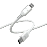 Кабель USB Type-C - Lightning, 2м, More Choice K69ia/К69ла White (K69ia 2м White)