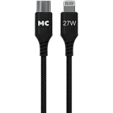 Кабель USB Type-C - Lightning, 2м, More Choice K69ia/К69ла Black (K69ia 2м Black)
