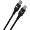 Кабель USB Type-C - Lightning, 2м, More Choice K69ia/К69ла Black - K69ia 2м Black - фото 2
