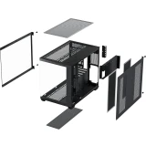 Корпус XASTRA QW500M 3FM12A-C10-UC Black (QW500M-3FM12A-C10-UC)