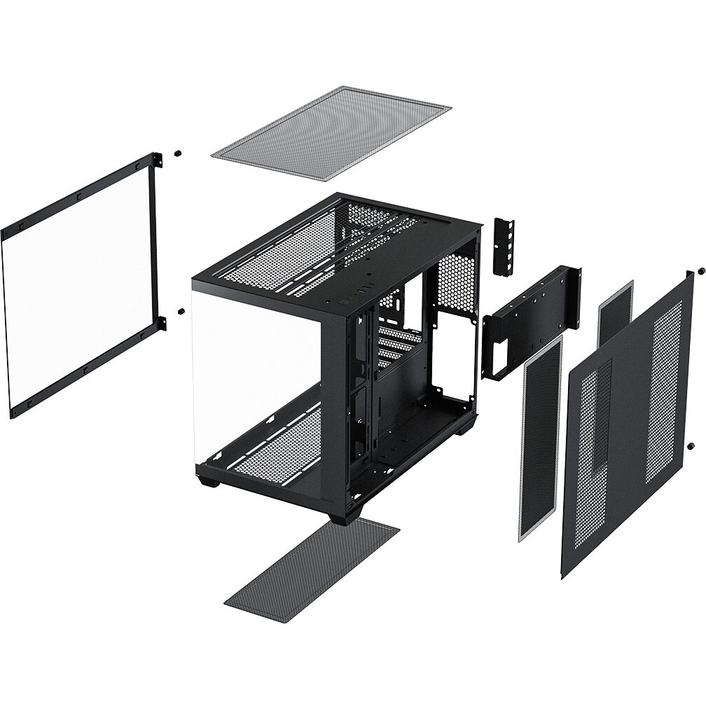 Корпус XASTRA QW500M 3FM12A-C10-UC Black - QW500M-3FM12A-C10-UC - фото 8