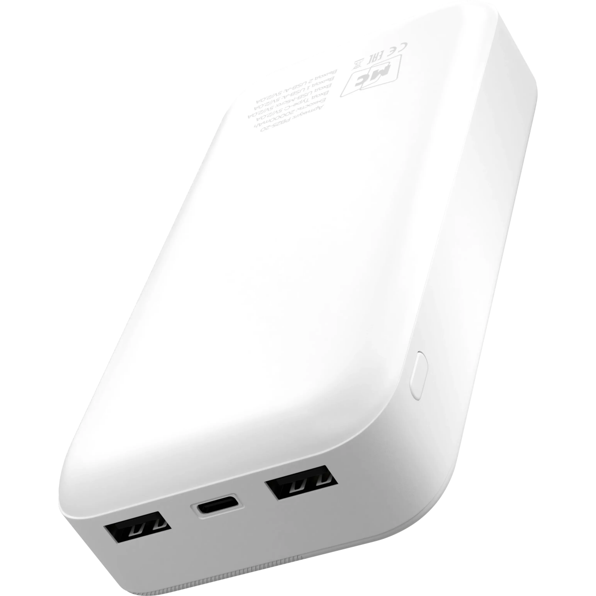 Внешний аккумулятор More Choice РВ25-20 White - фото 4