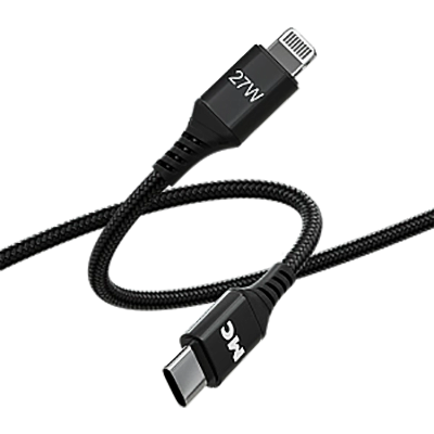 Кабель USB Type-C - Lightning, 1м, More Choice K69ia/К69ла Black - K69ia Black - фото 3