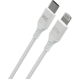 Кабель USB Type-C - Lightning, 1м, More Choice K69ia/К69ла White (K69ia White)