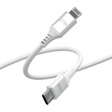 Кабель USB Type-C - Lightning, 1м, More Choice K69ia/К69ла White (K69ia White)