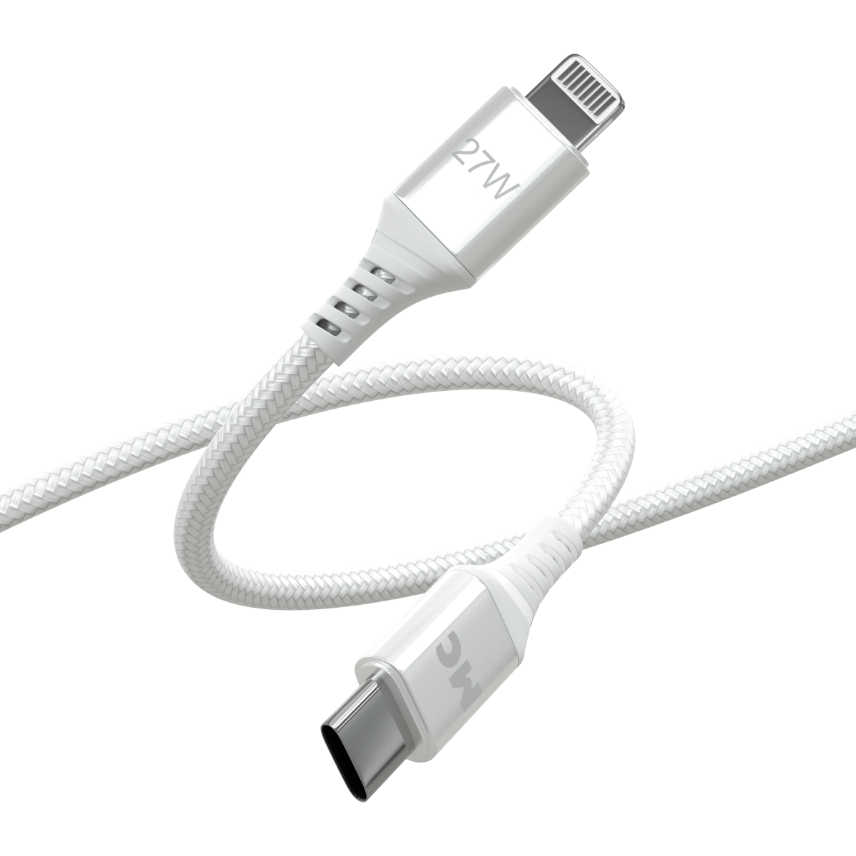 Кабель USB Type-C - Lightning, 1м, More Choice K69ia/К69ла White - K69ia White - фото 3