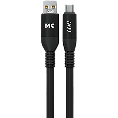 Кабель USB - USB Type-C, 1м, More Choice К83а Black