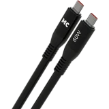 Кабель USB Type-C - USB Type-C, 2м, More Choice К83аа Black (K83aa 2м Black)
