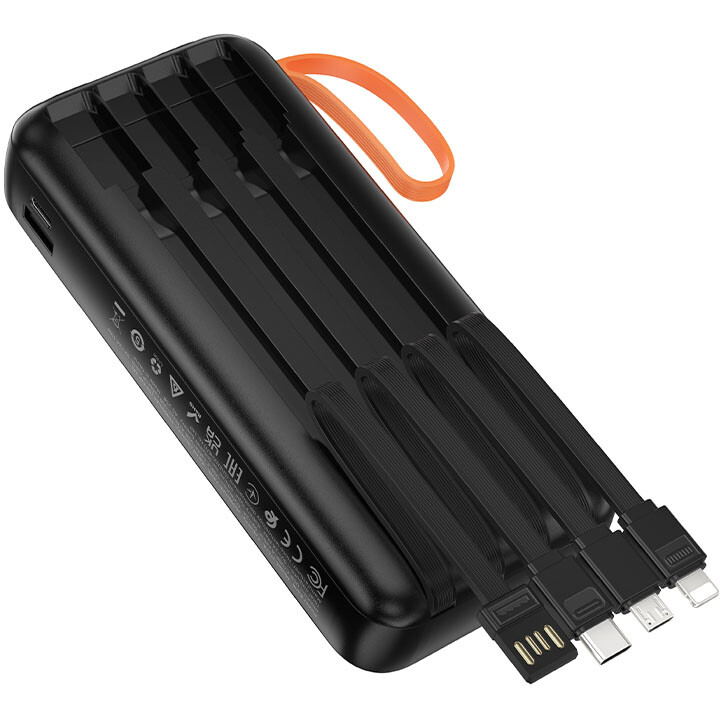 Внешний аккумулятор HOCO J151A Spirit Black - 6942007653374 - фото 3