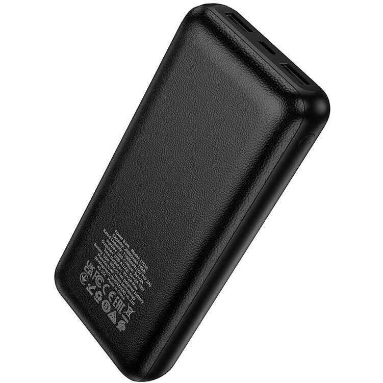 Внешний аккумулятор HOCO J153A Stability Black - 56085 - фото 3