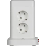 Сетевой удлинитель IEK DN-YP30-16-08-01-ZKU-K01