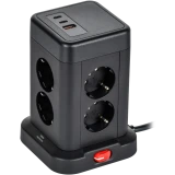 Сетевой удлинитель IEK DN-YP30-16-08-01-ZKU-K02