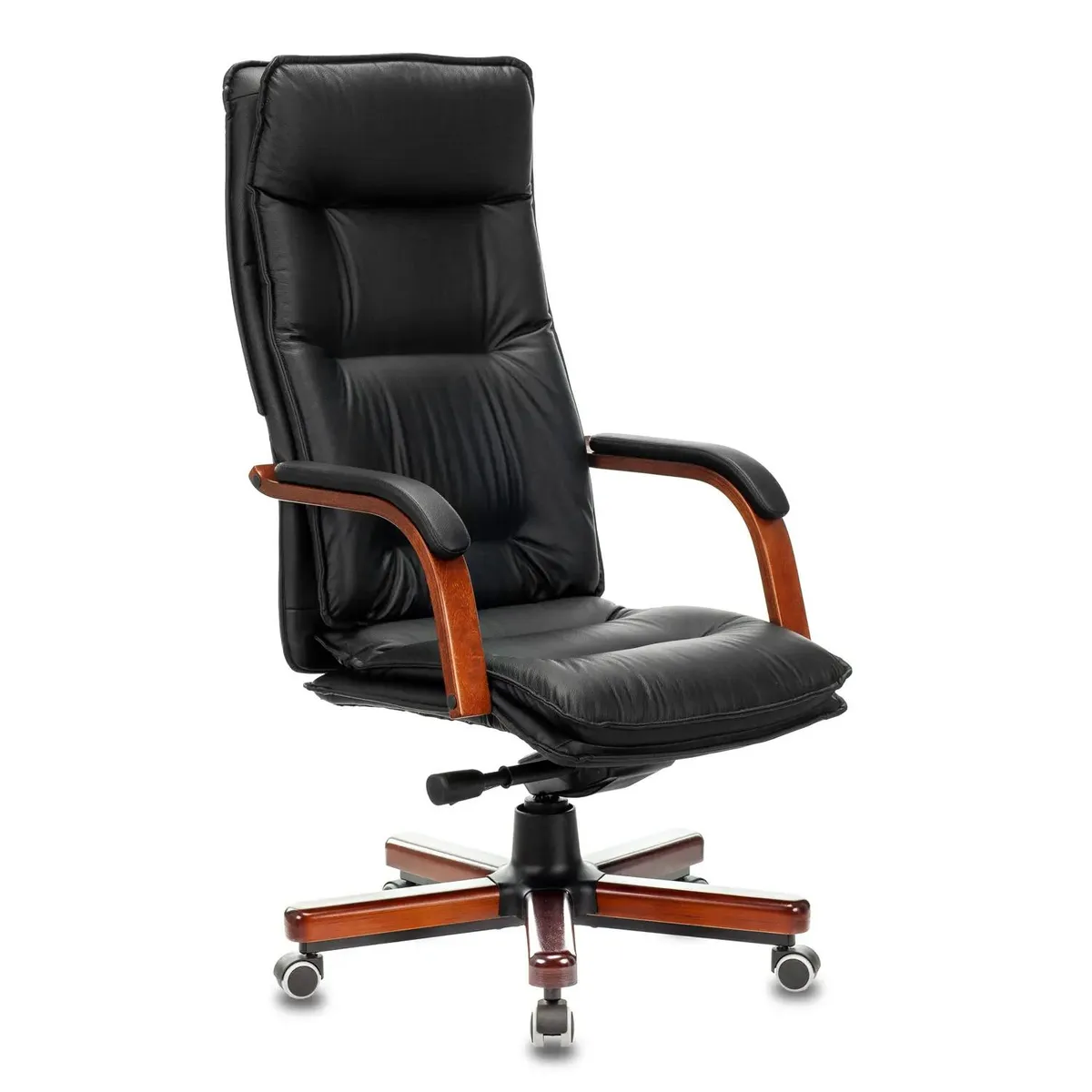 Офисное кресло Бюрократ T-9927 Walnut Black