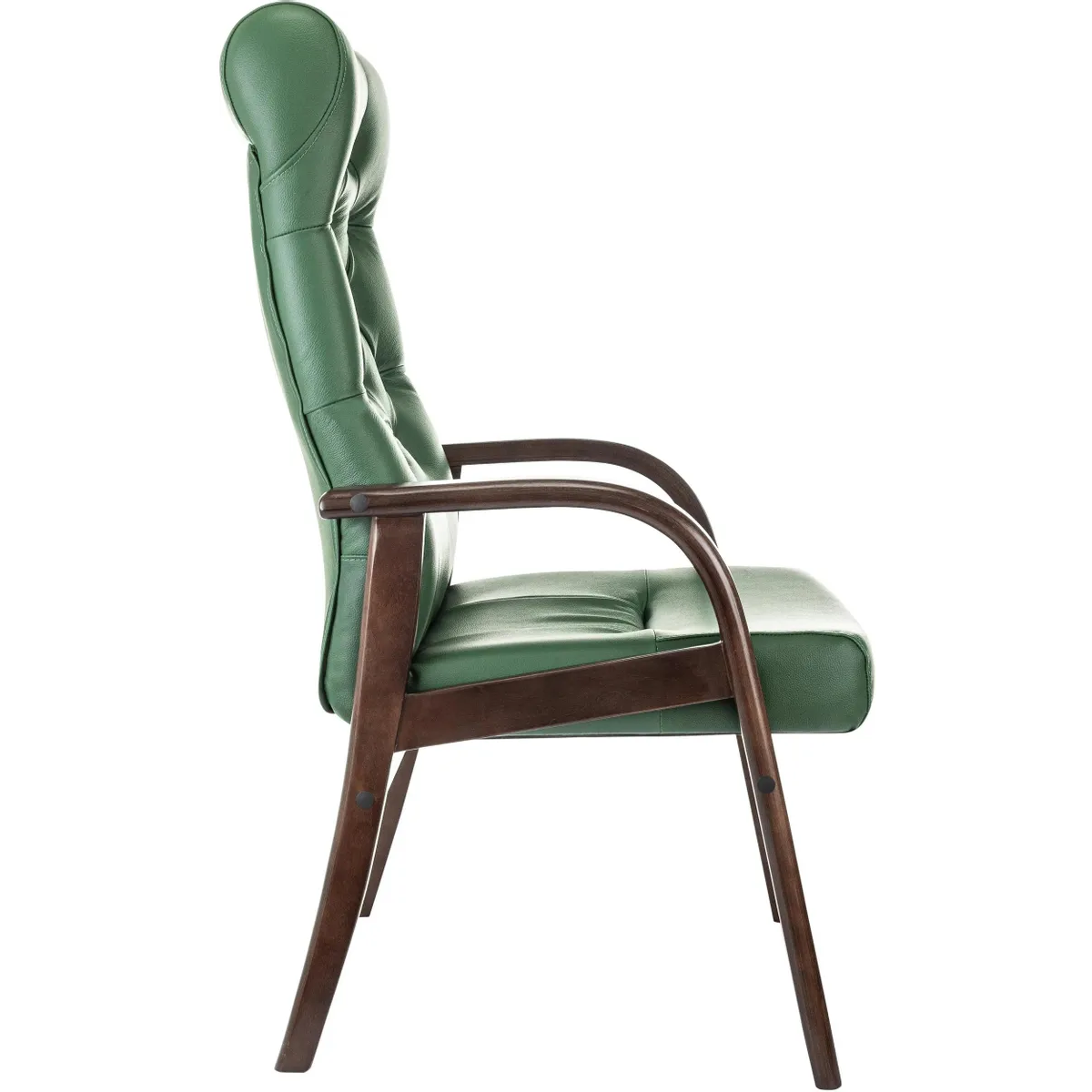 Офисное кресло Бюрократ T-9928 Walnut CF Green - T-9928WALNUT-CF/GN - фото 2