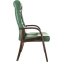 Офисное кресло Бюрократ T-9928 Walnut CF Green - T-9928WALNUT-CF/GN - фото 2
