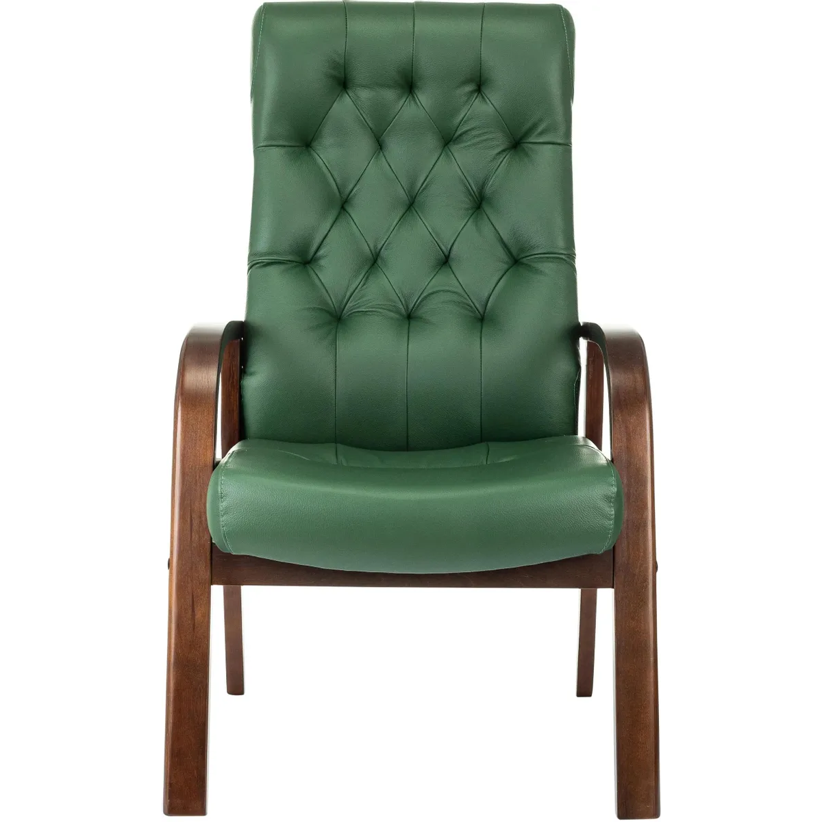 Офисное кресло Бюрократ T-9928 Walnut CF Green - T-9928WALNUT-CF/GN - фото 5