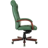 Офисное кресло Бюрократ T-9928 Walnut Green (T-9928WALNUT/FABR/GN)