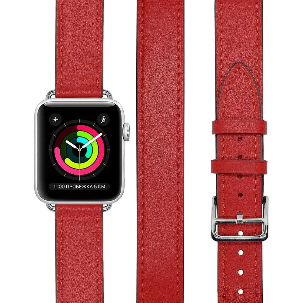 Ремешок Lyambda Meridiana LWA-01-44-RD - фото 2