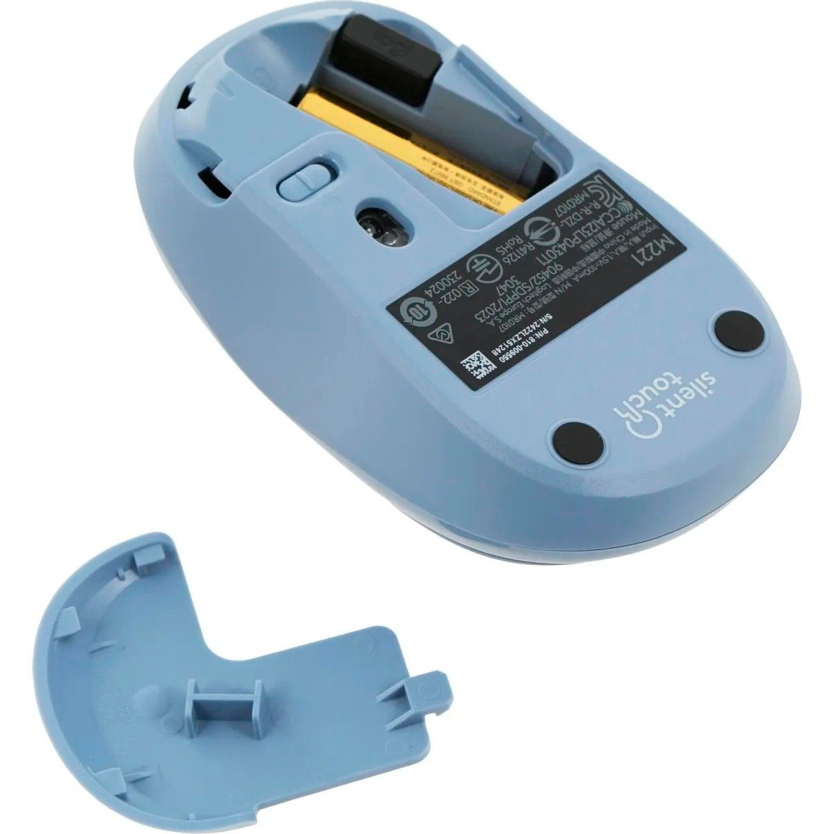 Мышь Logitech M221 SILENT Blue (910-006111) - фото 5