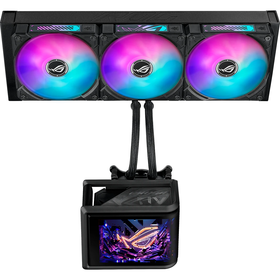 Система жидкостного охлаждения ASUS ROG RYUO IV SLC 360 ARGB - 90RC0151-B0EAY0 - фото 3