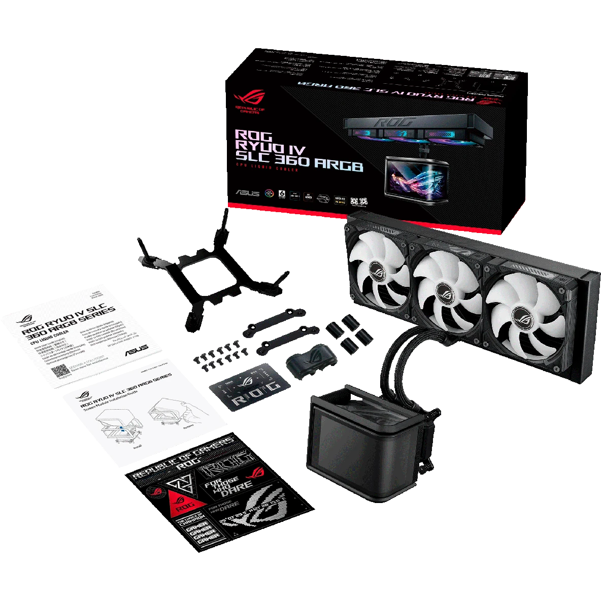 Система жидкостного охлаждения ASUS ROG RYUO IV SLC 360 ARGB - 90RC0151-B0EAY0 - фото 13